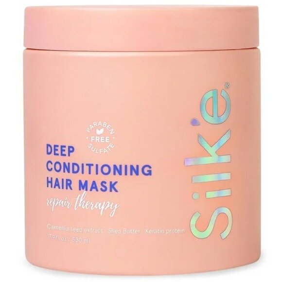 SILK'E DEEP CONDITIONING HAIR MASK-REAPIR THERAPY- 17.9 fl oz/ 530 ml-NEW-SEALED - Picture 1 of 2